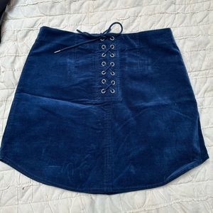 Forever 21 blue skirt